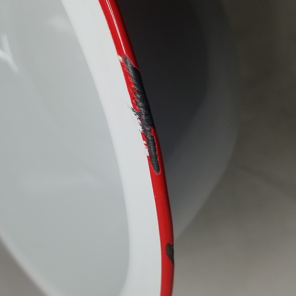 Antique Enameled Baby Wash Bowl Tub Basin - Picture 13 of 13